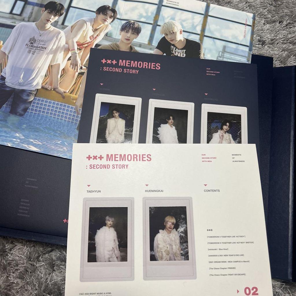 [USED] TXT memories second DVD with Japanese subtitles bonus