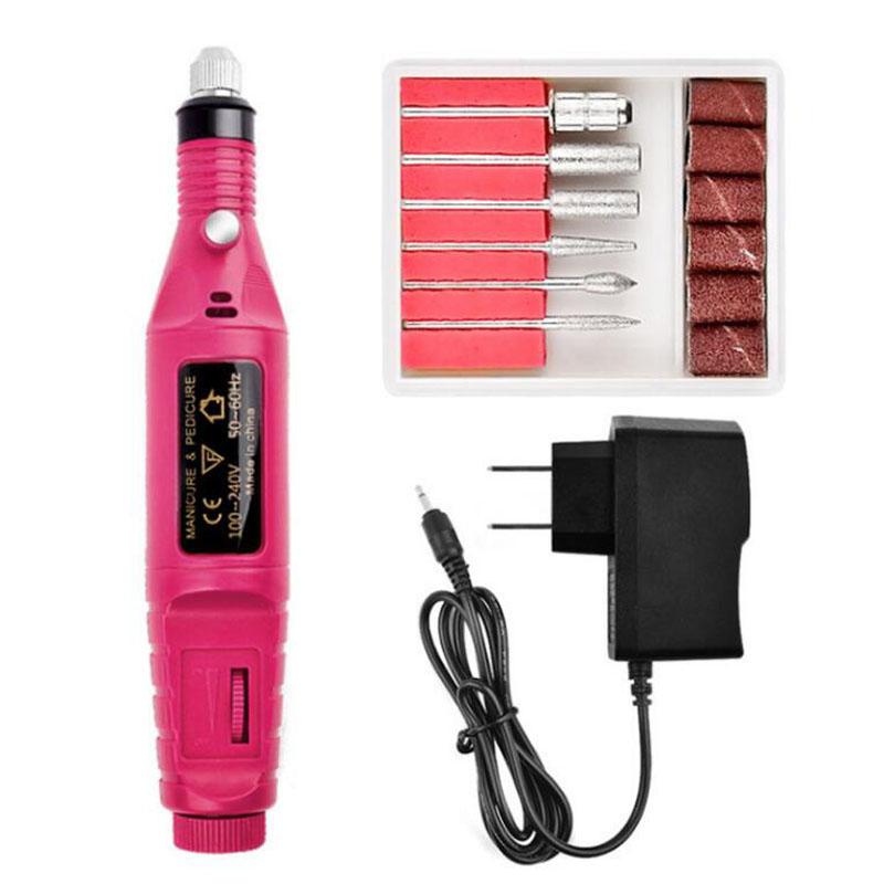 Professional Electric Nail Drill Machine Manicure Tools Pedicure Drill Set Portable Nail File Nail Drill Equipment