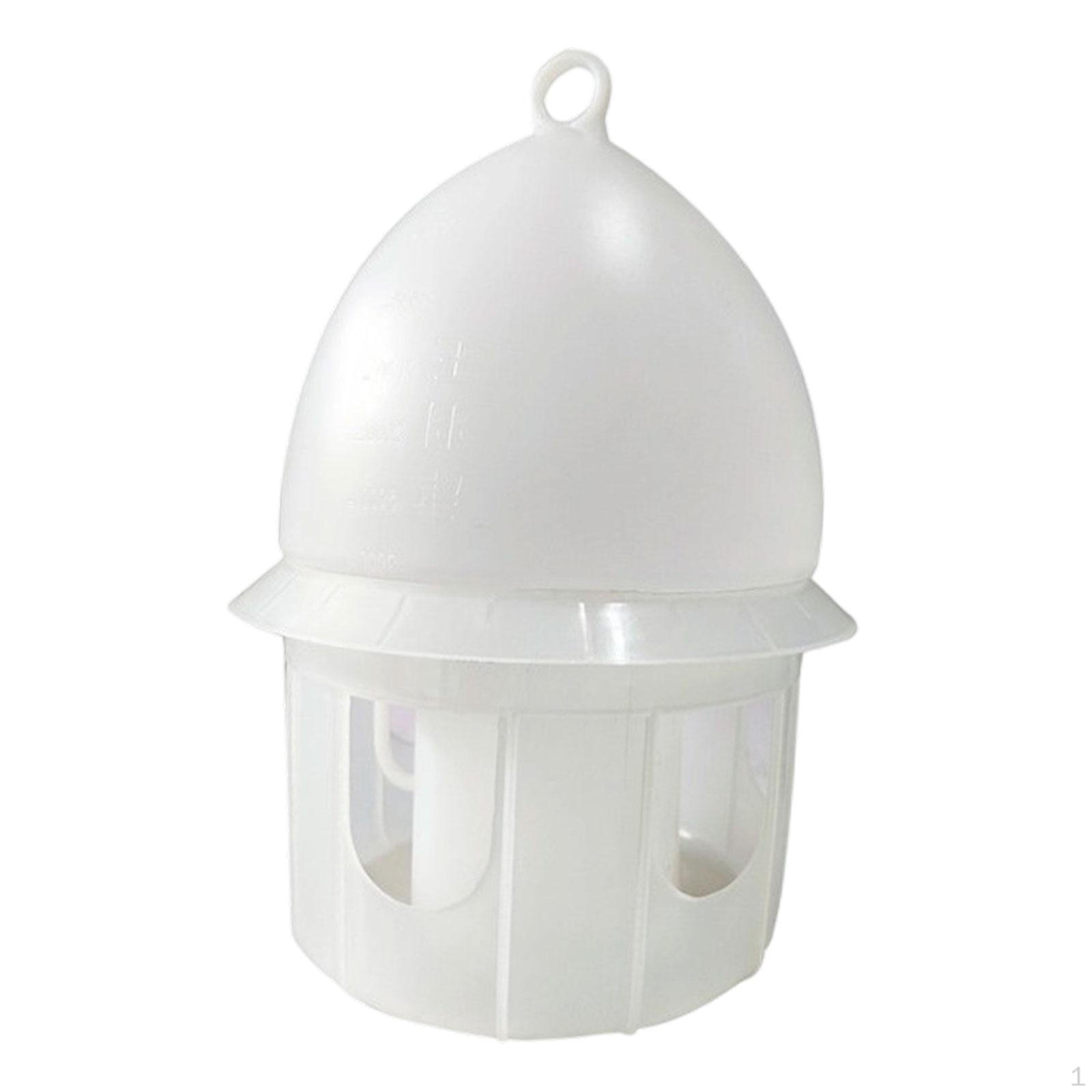 

Автоматическая кормушка для голубей, поилка для птиц, питьевая чаша для волнистых попугайчиков. 4L