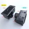 2Pcs Dash Ventilation Outlet Rv Vent Insulator Black Air Vent Car Air Conditioner  Truck