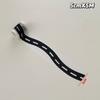 Adesivi Riutilizzabili Pista Stradale Cartone Animato Nastro Stradale Nero Per Decorazioni da Festa a Tema Automobilistico con Finitura Glitter Pre-Incollata