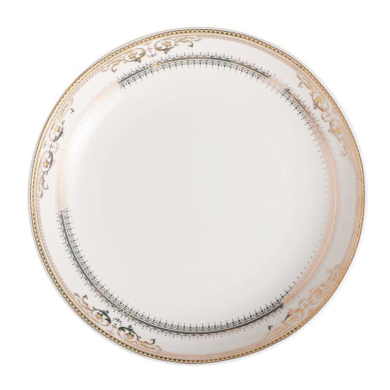 

abay Commercial Round Shallow Ceramic Plate