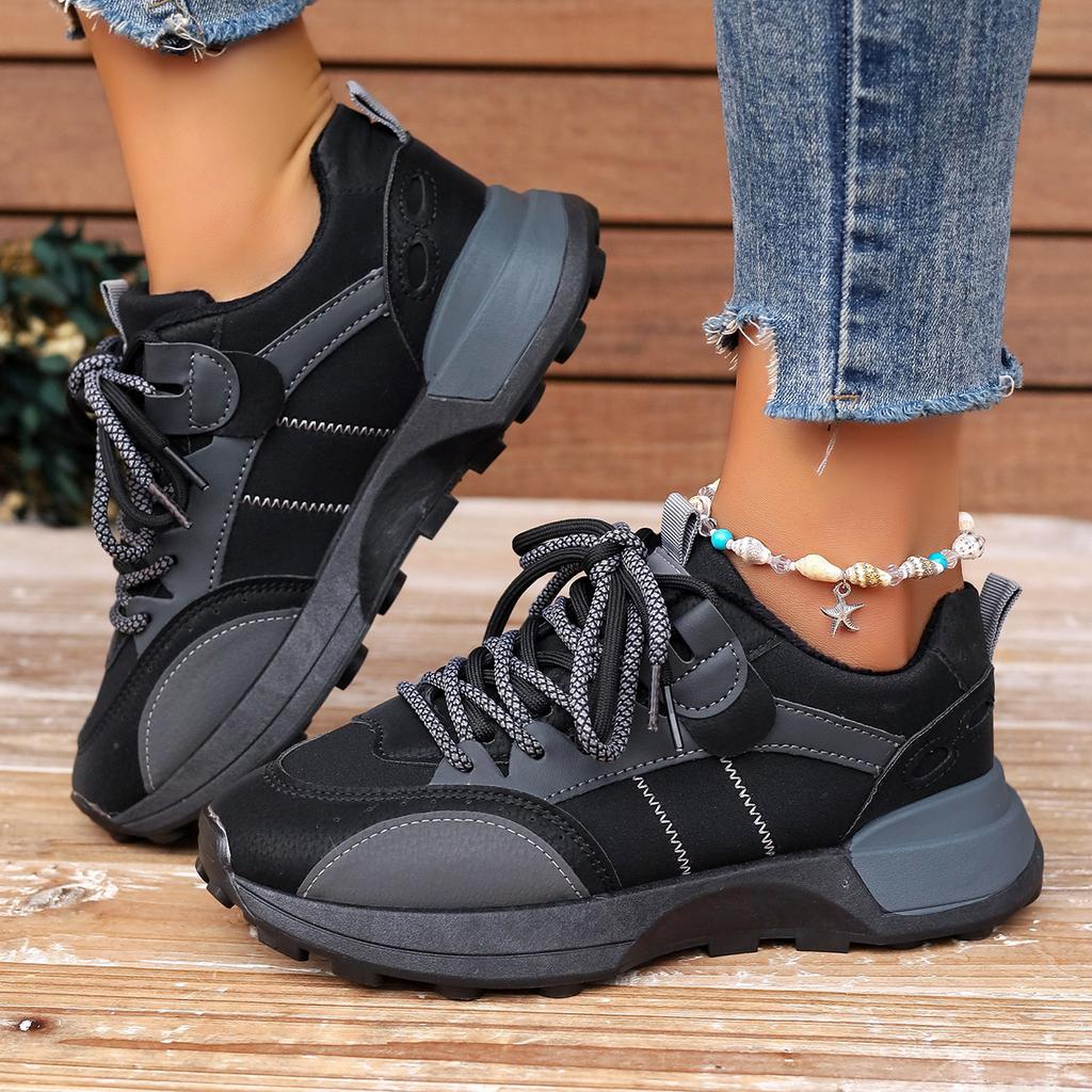 Fashion 2024 Summer Women Shoes Lace Up Comfortable Running Comfort Sneakers Outdoor Shoes New Anti-slip Running Shoes Zapatos De Mujer
