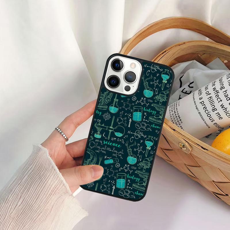 Symbol Math Science Physics Formulas Phone Case For iPhone 17 Air 16 15 14 11 12 13 Pro MAX Plus coque Cover