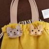 Cloth Pendant Bag Pendant Girls Cartoon Brooch Pins Fish Brooches Snapper Brooches Cat Brooches
