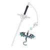 Sword-Shaped Weapon Model Metal Bookmark With Double-Winged Dragon Pendant Book Lovers Reading Accessories Birthday Gift