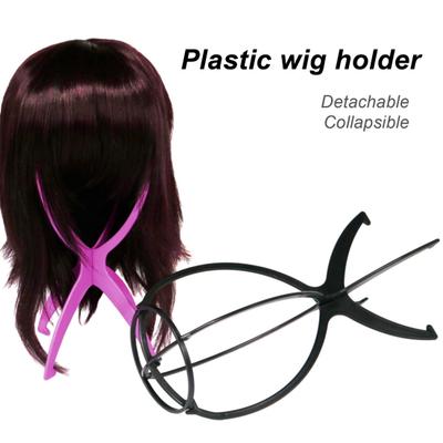 Wig Storage Holder Foldable Creative PP Folding Wig Stand Stable Tool for Home