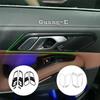 ABS/Steel Car Inner Door Bowl Cover For BMW X5 Xdrive G05 Armrest Trim Auto Interior Accessories