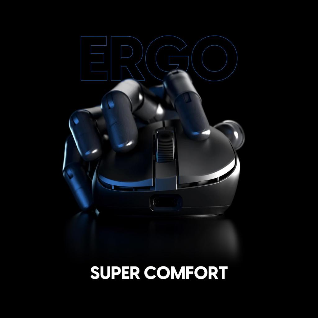 Pulsar Gaming Gears Xlite v4 eS Mini Wireless Gaming Mouse Ultra Light 61g Symmetrical 1ms 32000 DPI Optical swhich XS-1 Flagship Sensor Domestic