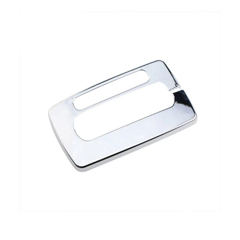 My Good Car ABS Chrome Gear Head Pedal Decorative Trim Cover Shift Knob Pedal Sticker for Ford Ecosport AT LHD 2012 - 2016