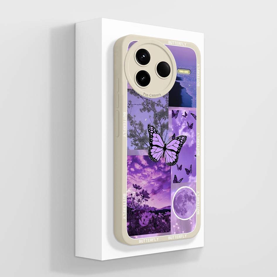 For Redmi K80 K30 K30i K30S K40 K40S K50 K60 K60E K70 K70E Pro Gaming Ultra Turbo 3 4 Case Pretty Flower Soft Silicone Shockproof Shell For Redmi Capa