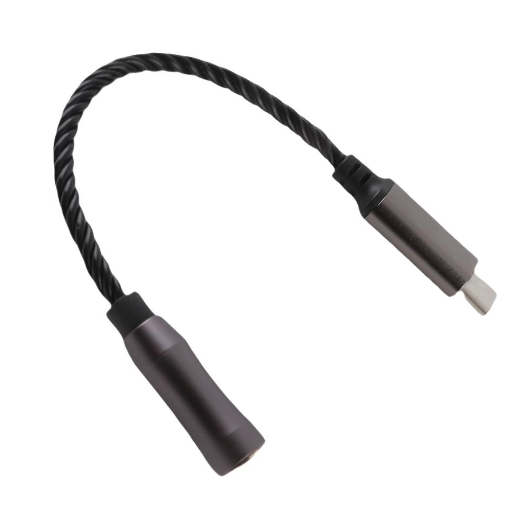 Type C to 3.5mm Headphone Amplifier 15cmCelsius5.9in 120dB Headphone Amplifier for   PC