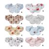 Cotton Bib Cartoon Print Baby Feeding Towel Soft Comfortable Saliva Towel Newborns Burping Cloth for Boys Girls