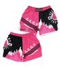 Muay Thai T-shirt set men's and women's pink and green MMA comfortable and breathable