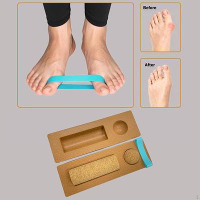 Cork Balance Board Foot Strengthener Resistance Bands Ankle Stability Training Massage Ball for