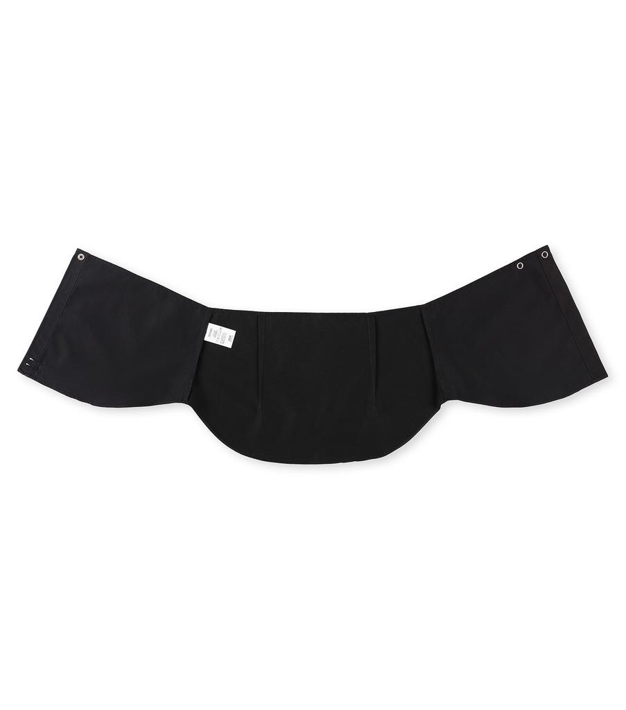 Kyukeullipeu [Bb] Layered Wrap Skirt (Black)