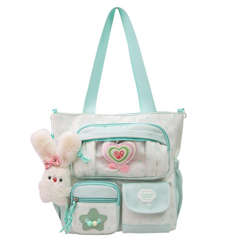 Schoolbag High value transparent pain bag High school junior high school students lightweight backpack New star primary school large capacity