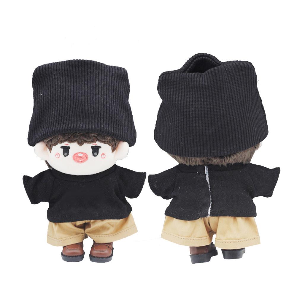 Labubu Doll Clothes Fashion Shorts Color Match Hoodies Dolls Accessories Cute Decoration Little Cloths