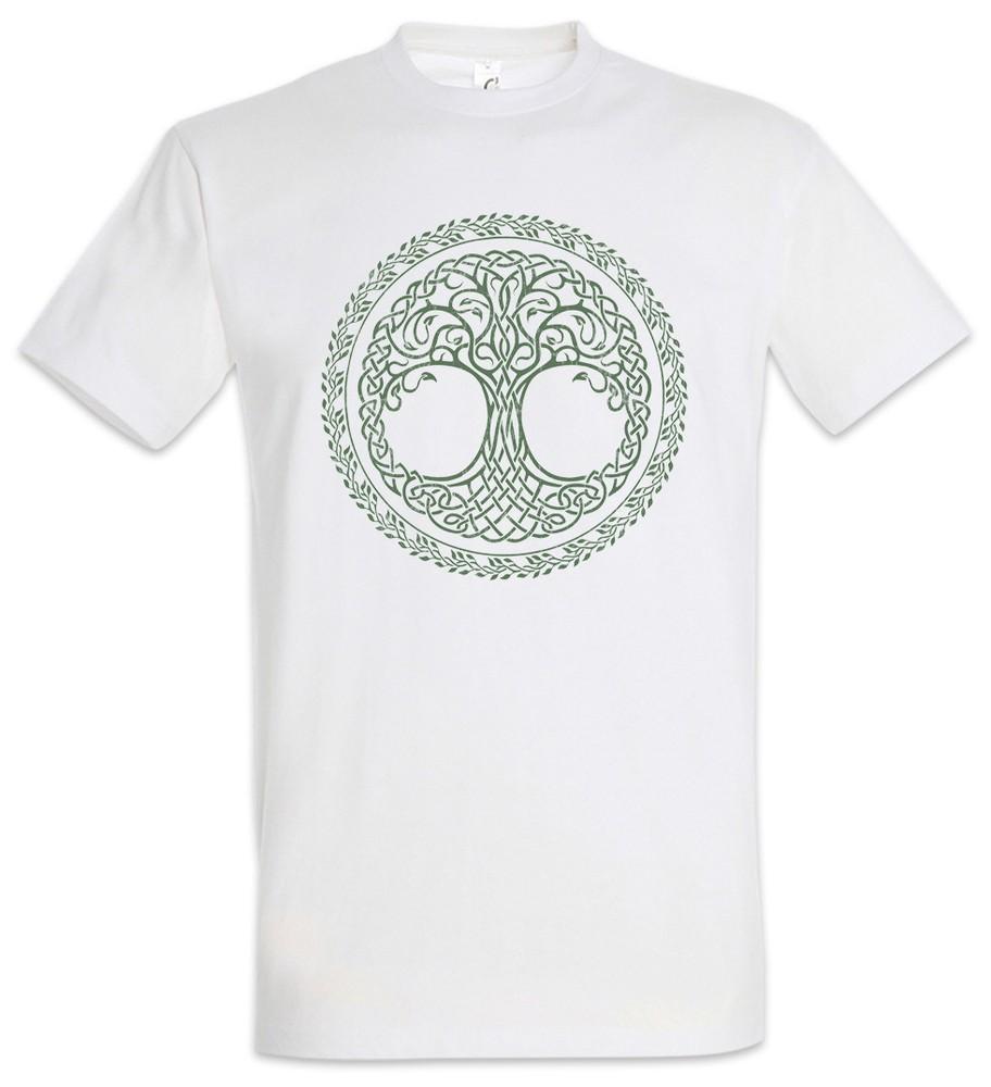 Yggdrasil Circle T-Shirt Tree of Life Odin Thor Loki Norsemen Viking Viking