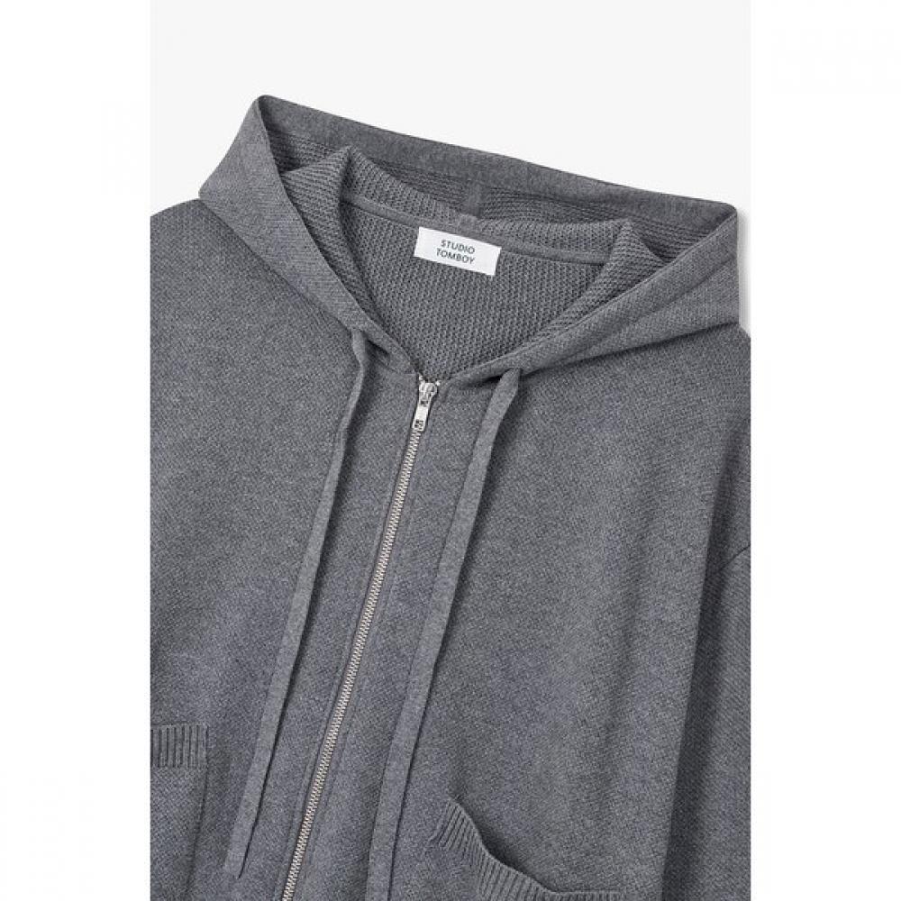 Studio Tomboy Hooded Zip Cardigan 9176151971ar