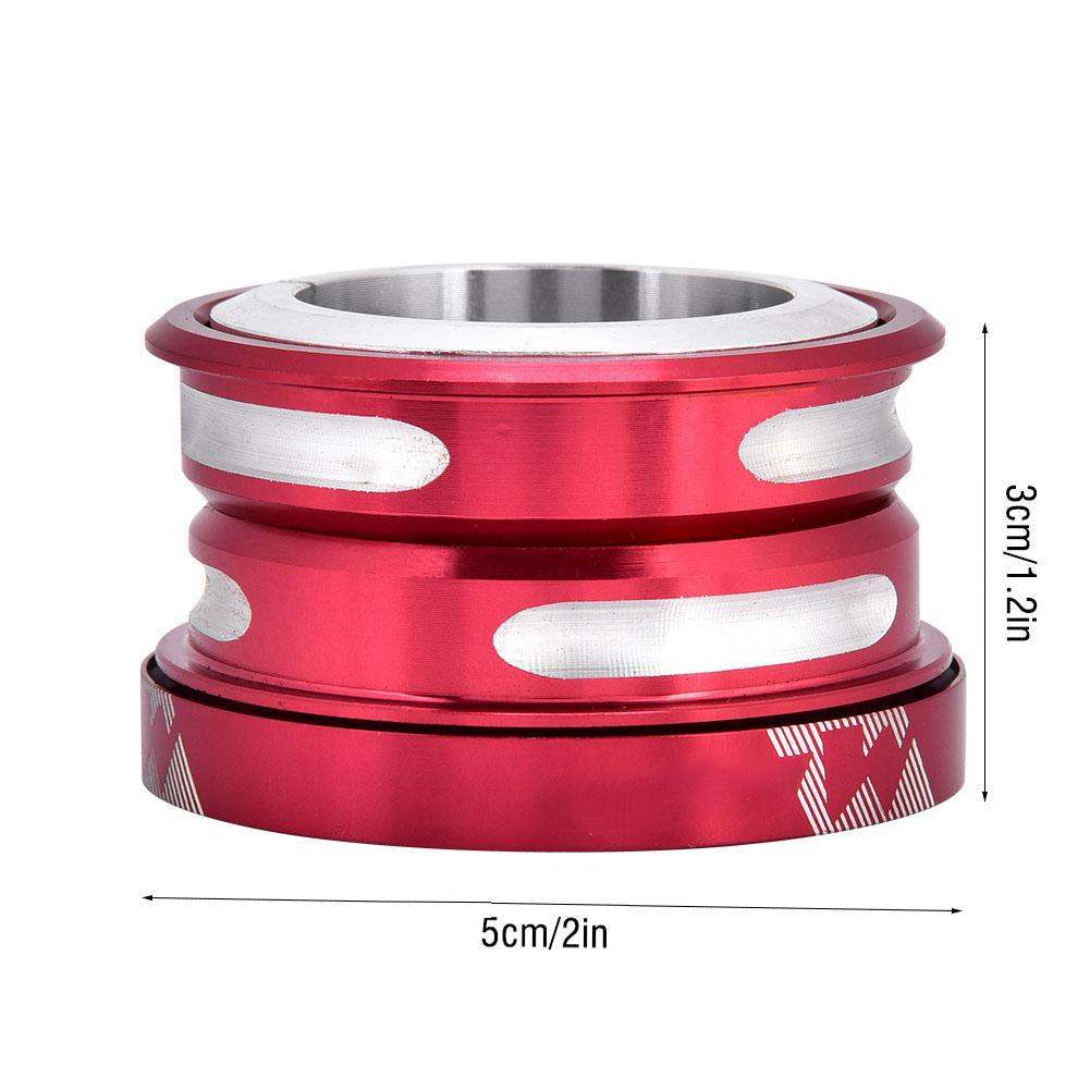 MEIJUN 44mm Bicycle Bike Electroplating Internal Sealed Bearing Headset (Red)