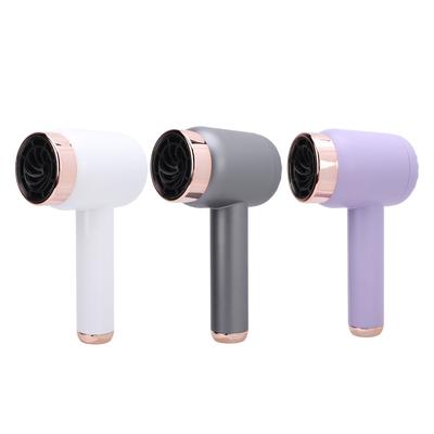 Cordless Ionic Hair Dryer Portable Stylish Hot Cold Wind Blow Dryer for Home and Travel