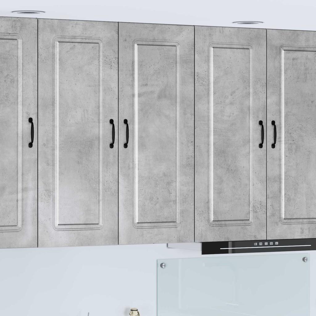 Dishwasher Front Panel Kalmar Concrete Grey 80 X 31 X 100 Cm