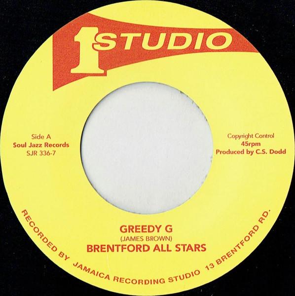 

7inch Record BRENTFORD ALL STARS, IM, SOUND DIME - Greedy G / Love Jah SJR3367 STUDIO ONE 2016 UK Reggae, Ska & Dub