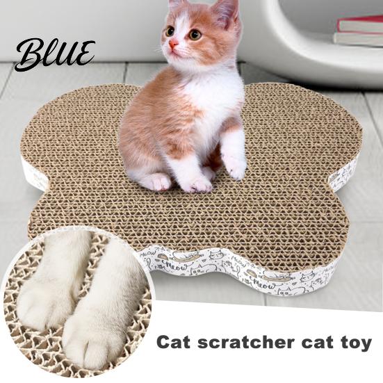 Reversible Corrugate Cat Density Pad Paper Higher Compact Corrugated Scratcher Eco-friendly Scratching Board for Family