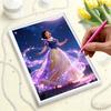 Disney Pearl Painting Snow White Princess Star and Moon Magic Dress 5D Exquisite Landscape Sparkling Painting Craft Home WallDecorationDIYHandmadeGift