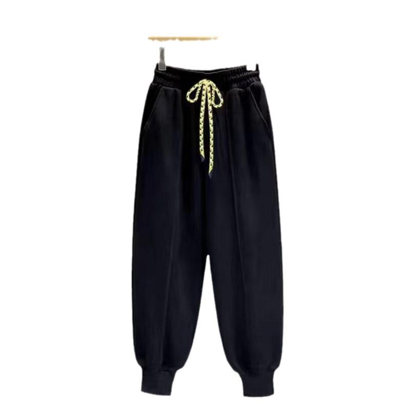 Men's Casual Half-Zip Hoodie & Sweatpants Set - Autumn/Winter Fashion with Plus Velvet