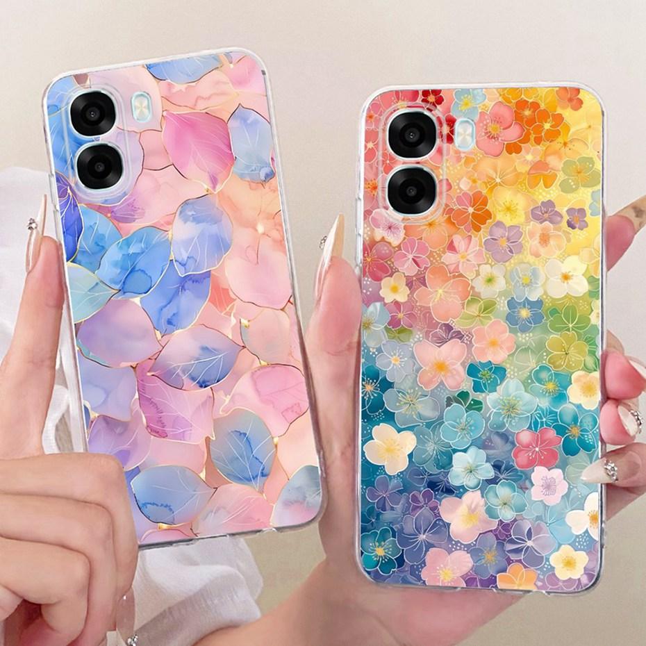 Cute Printing Phone Case For Oppo A6 4G 5G A6x A6T Pro 4G Soft Silicone TPU Cases For Oppo A6x A6 A6T Pro 4G Covers Bumpers