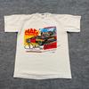 Vintage 1992 Davey Allison #28 MAC Tools NASCAR Shirt Medium 20x25 White