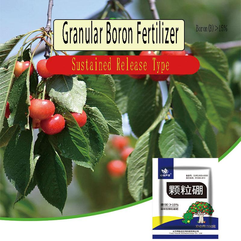 Granulowany Bor Pierwiastek Śladowy Nawóz Wolnouwalniany do warzyw owoców kwiatów roślin zielonych ogólne zastosowanie ogrodowe