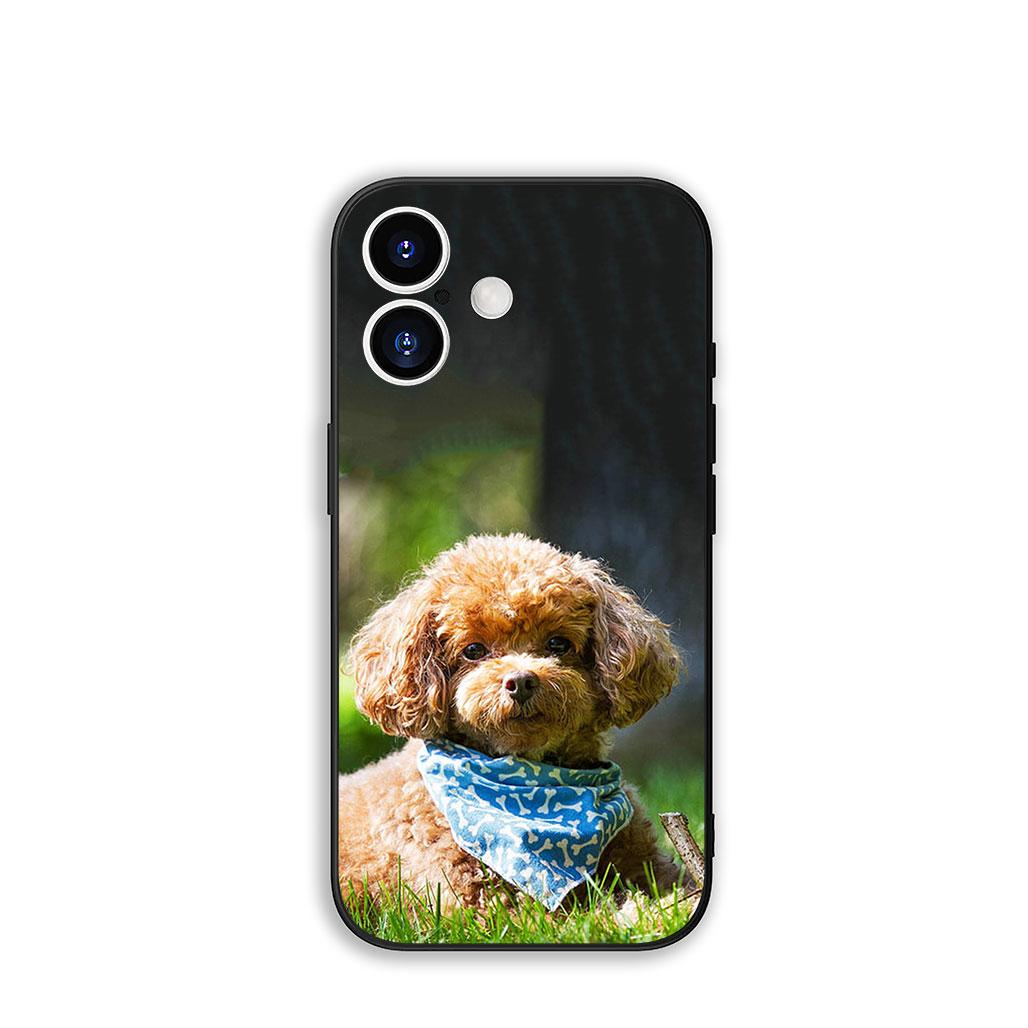 

Phone Cover Lovely Poodle Dog Pet Casing for OPPO A54 A40 A60 A80 A18 A16 A17 A38 A78 A79 A57 A55 A96 A15 A12 Case OPPO A96 4G