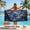 Custom Text Beach Towel, Soft Absorbent Swimming Multi-use TowelBrighton & Hove Albion Football