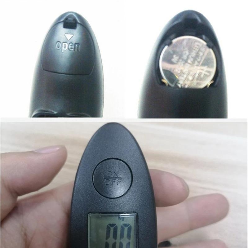 40 kg/100 g Tragbare Gepäckwaage Hochpräzise Reise Digitale Hängewaage Mit Gurtband LCD Digitale Elektronische Gepäckwaage