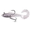 8.5cm/12g Curl Tail Soft Bait Lead Head Lure for Long Cast Artificial Fishing