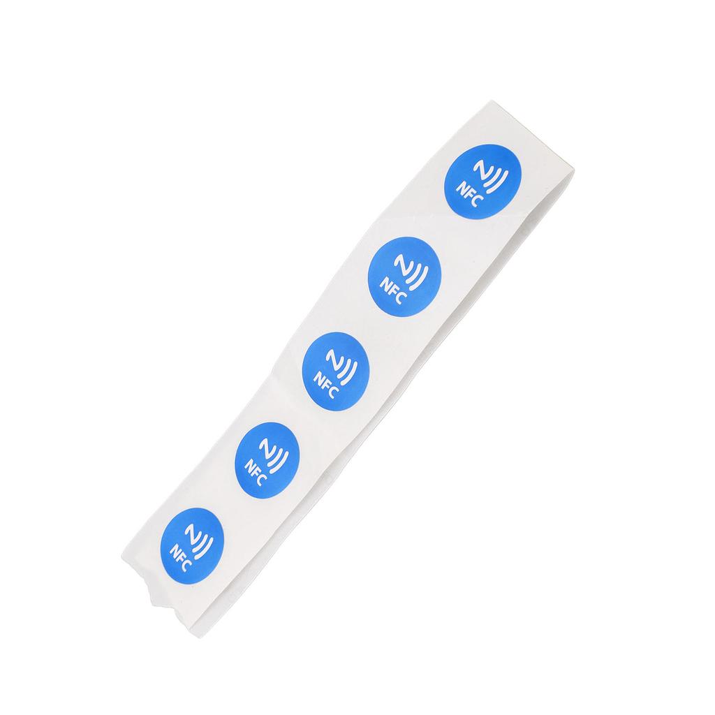 30Pcs NFC Tags PVC Waterproof 504 Bytes Programmable NFC Stickers for TagMo Phone