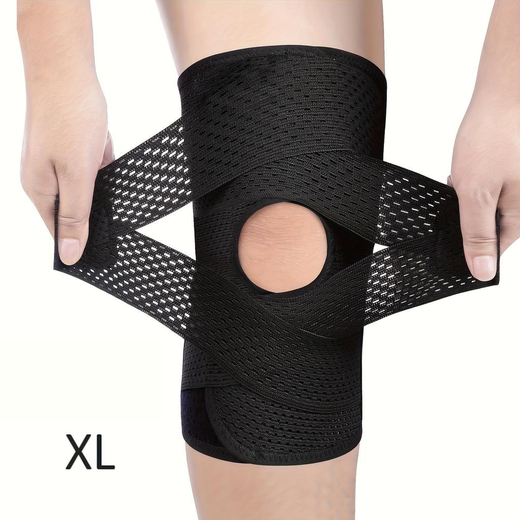 Atmungsaktive Knieschoner der sechsten Generation: Leichtgewichtige Sportarten, Laufen, Radfahren, Bergsteigen, Meniskusstütze, Kniegelenk Patellaband.