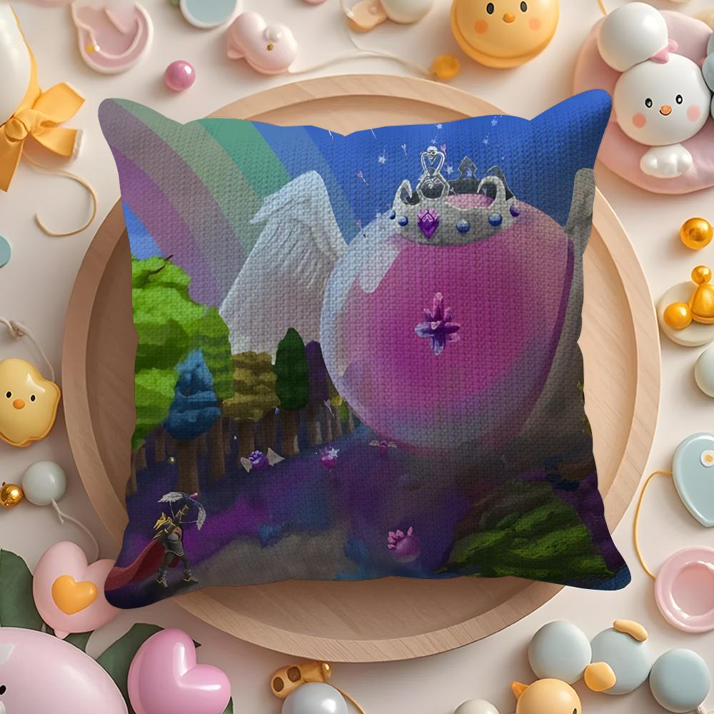 2D Sandbox Adventure Game Terraria-T Pillow Case Pattern Printed Pillowcase for Living Room Sofa Cushion Cover & Bedroom Decor