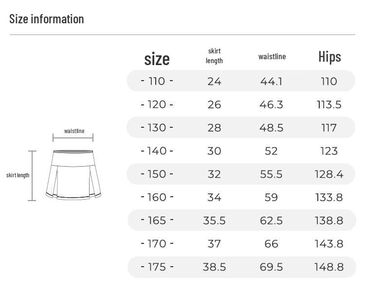 Moody Tiger Girls' Air Layer A-line Sport Skirt