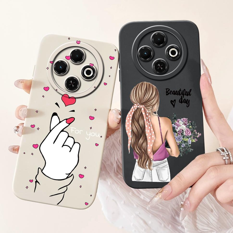 For Tecno Spark 30C Case Cartoon Painted Cover Soft Silicone Phone Case For Tecno Spark 30 30C Spark30C Spark30 Back Cover Coque
