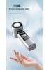 New Ice Cooling Mini Handheld Fan: 199 Gears, High-Speed, Brushless, Portable & Folding