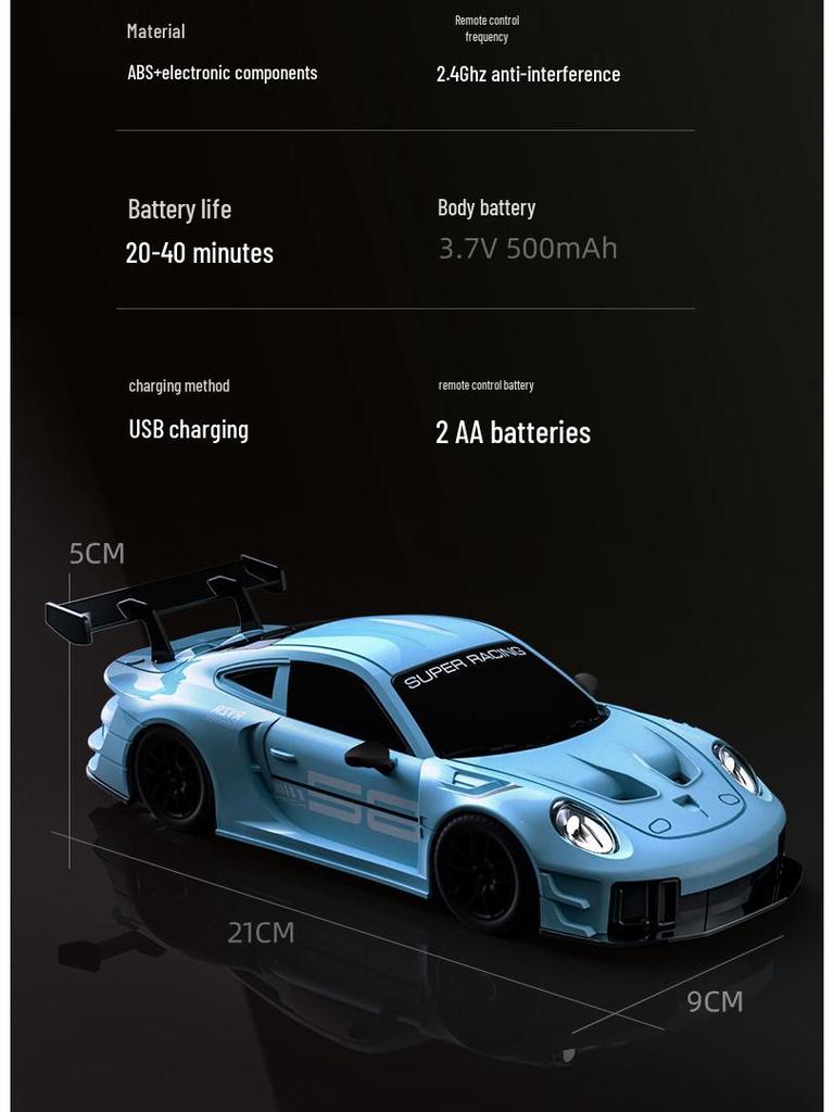 High-Speed 4WD Remote Control Drift Car for Kids