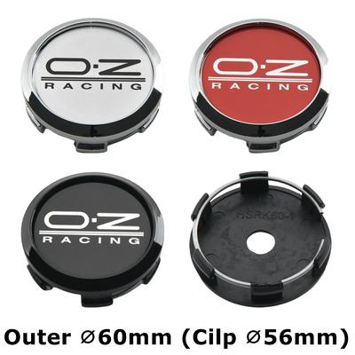1Set/4PCS OD 60MM / ID 56MM Cap For Rims OZ Logo Wheel Center Cap Sport Car Wheel Cover Hub Caps