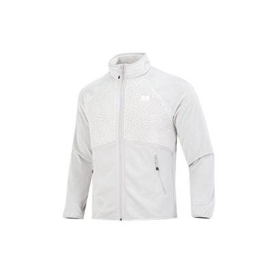 Jaqueta com Capuz e Zíper Completo Journey Fleece Masculina Roupa Exterior Cinza 1373872-592