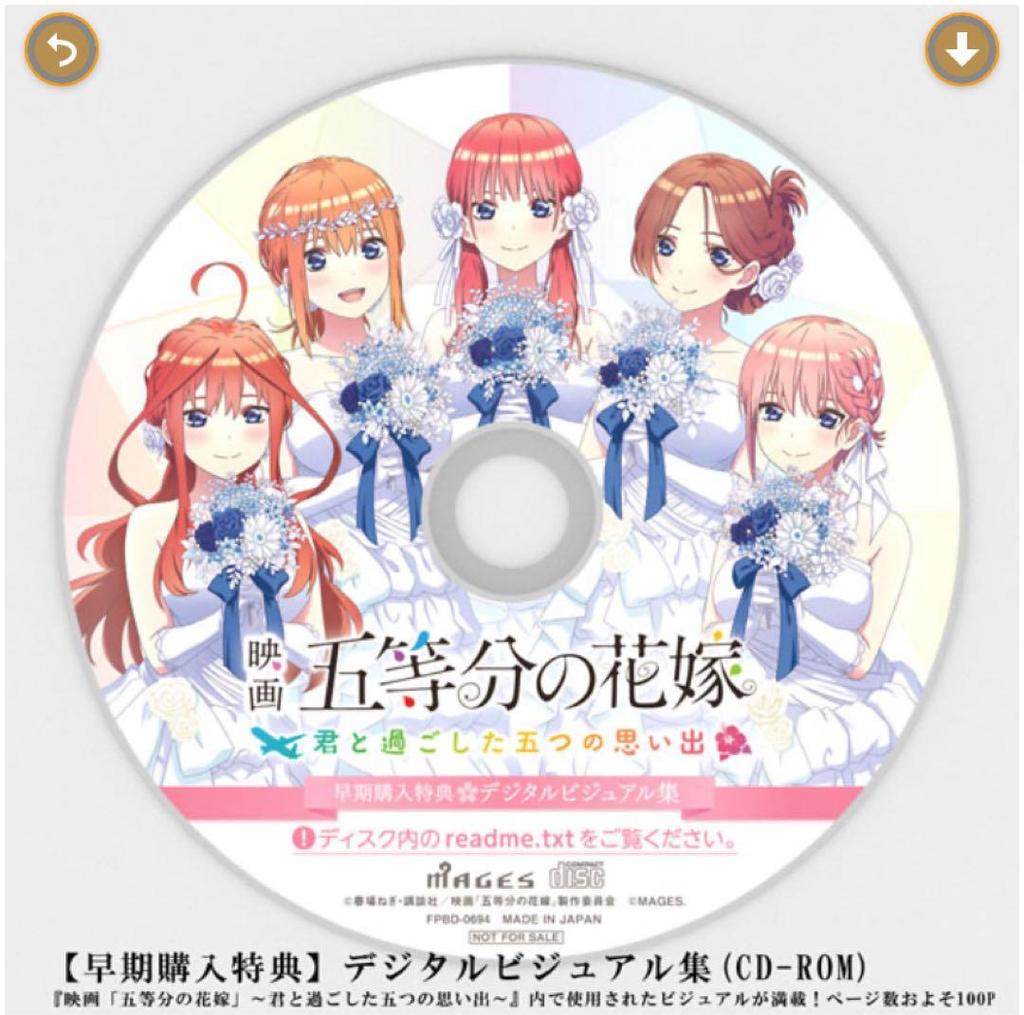 [USED] PS4 Software "The Quintessential Quintuplets Movie: Five Memories Spent with You" Limited Edition with Bonuses