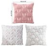 2pcs Easter Bunny Pattern Pillowcase Sofa Cushion Cover
