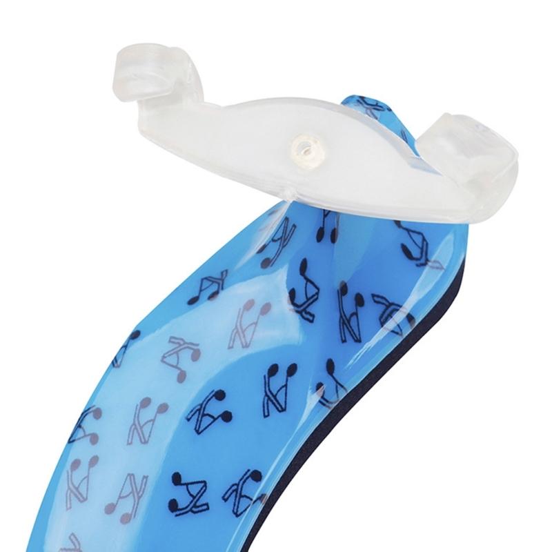 Comfortable Violin Shoulder Rest 4/4 and 3/4 Universal Violin Shoulder Rest with Height Adjustable Feet Durable